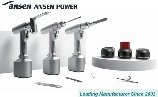 Ergonomic Orthopedic Surgical Drill System Autoclavable up to 135° C for Joint Replacement 
