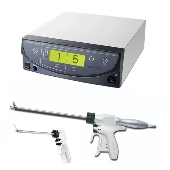 Laparoscopic Surgical Instruments Ultrasonic Scalpel Operating System 