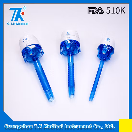 510K Cleared Disposable Sterile Trocars 3mm and 5mm Trocars for Pediatric Surgery