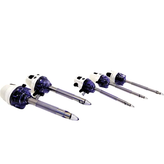 Minimally Invasive Surgery Endoscopic Laparoscopic Instrument Visible Optical Bladeless Disposable Trocar for Surgical Puncture Medical Device 