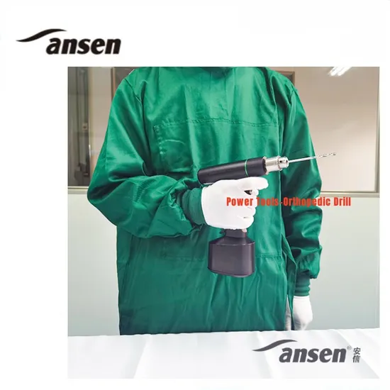 Orthopedic Surgical Drill System Autoclavable up to 135° C for Joint Replacement 