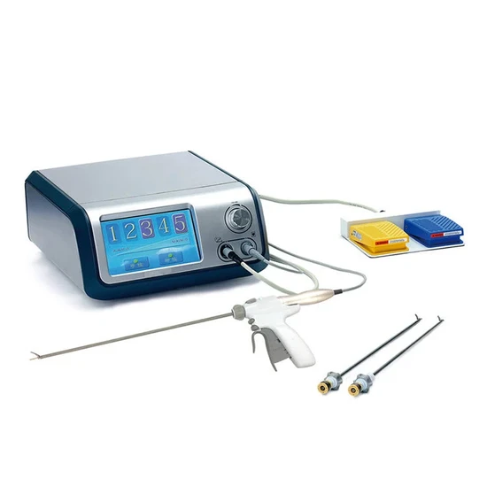 Medical Ultrasonic Scalpel System Electric Power Made Plastic Metal Steel Abdominal Surgery Equipment 
