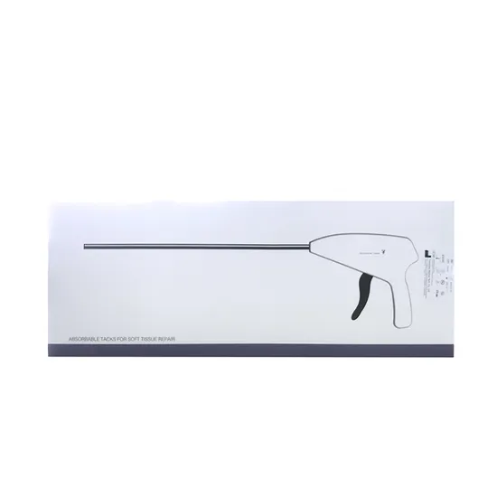 Icen Low Foreign Body Reaction Hernia Repair Mesh Fixation Device Plga Absorbable Tacker 